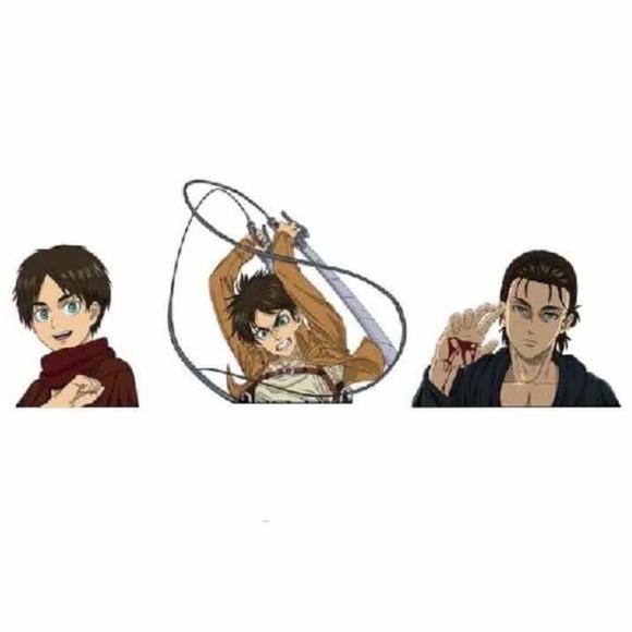 Attack On Titan Eren Yeager Decal #3 - Picture 1 of 1